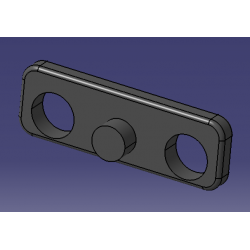 BRACKET HOLDING BLOCK RUBBER