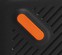 Pied caoutchouc orange JBL Partybox 200 - 300 (R24-11)