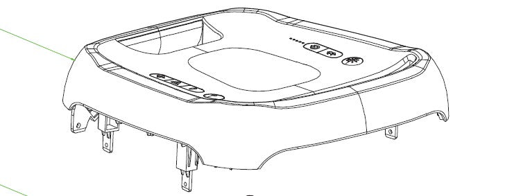 Carter supérieur JBL Partybox 300 (R17)