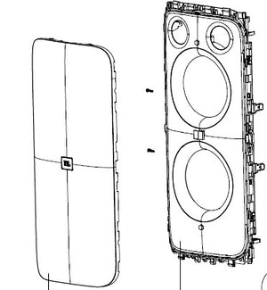 Grille avant JBL Partybox 310 (H19)