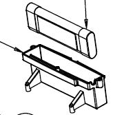 Batterie et couvercle gauche JBL Bar 5.1 (R19-5)