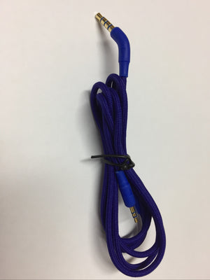 Câble audio bleu JBL E35 / E45 / E55 / E65 / C45 (R21-3)