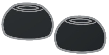 Embouts silicone JBL Tune 130 NC TWS (R22-1)