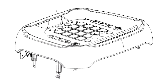 Carter supérieur JBL Partybox 1000 (H19)