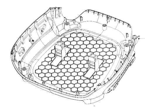Carter inférieur JBL Partybox 710 (R17)