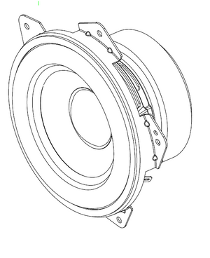 Haut parleur (woofer) Harman Kardon Onyx studio 5 (R17-4)