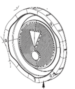 Radiateur Passif Gauche Noir JBL Flip 6 CS