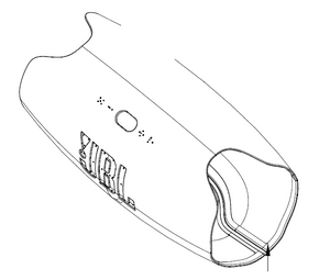 Coque tissé noir JBL Boombox 3