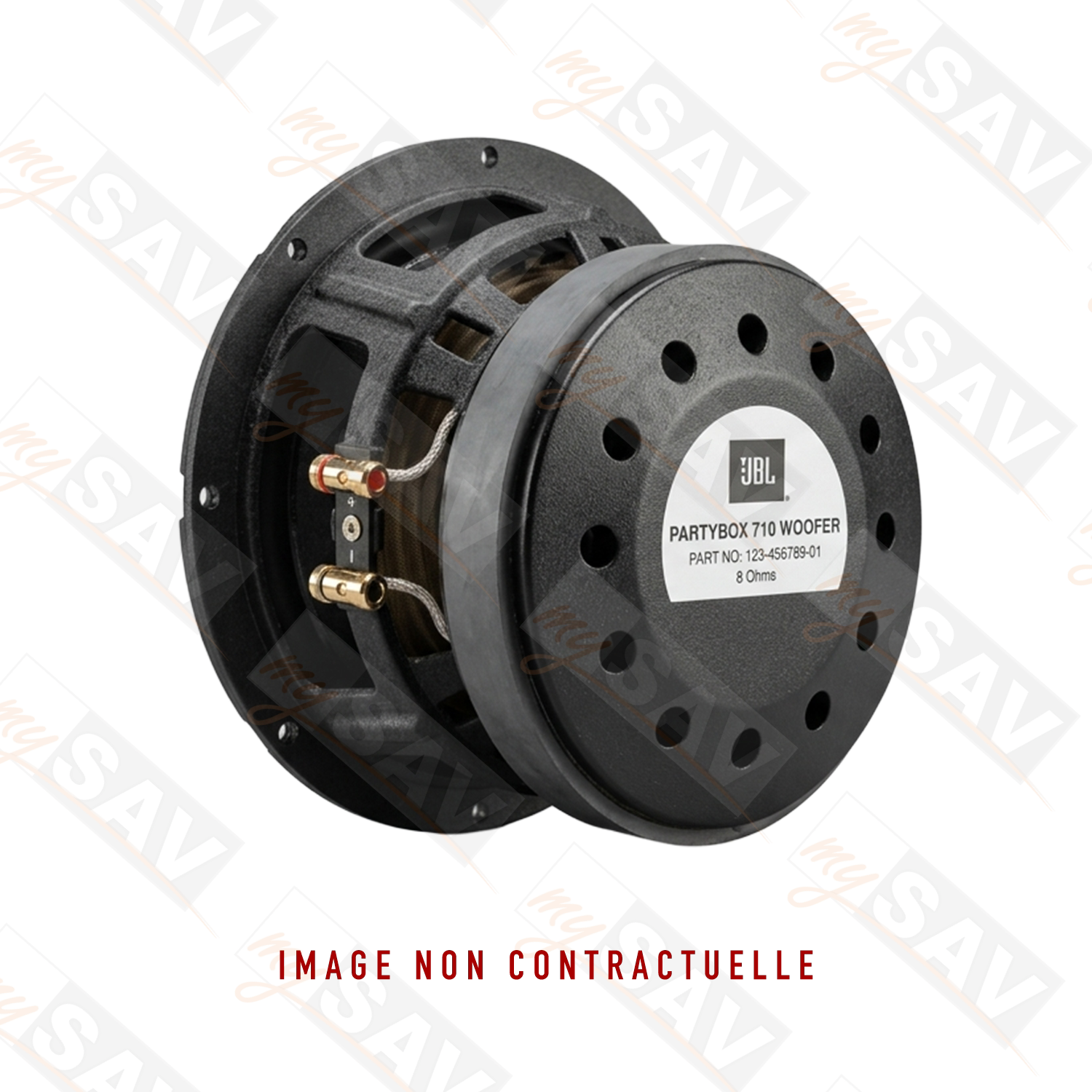 Haut-parleur woofer 8 – JBL PartyBox 710 - Back