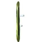 Rear rocker hood cover trim assembly