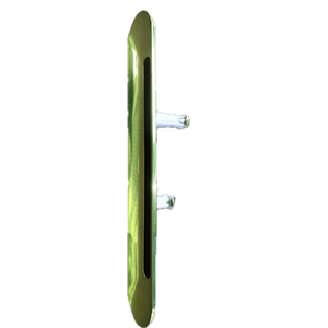 Rear rocker hood cover trim assembly