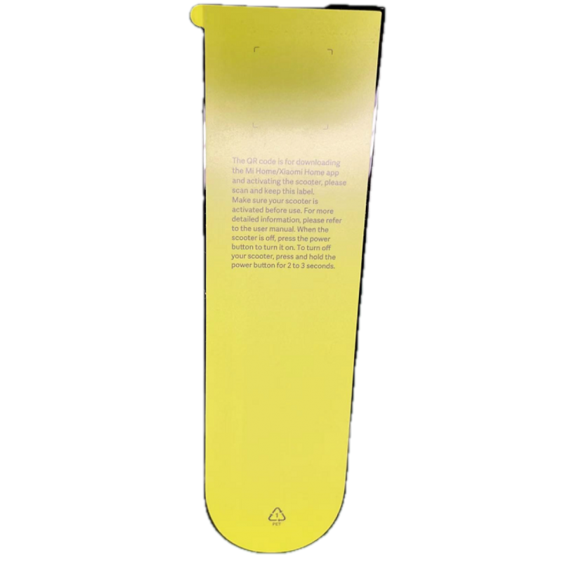 Dashboard CoverElectric Scooter_EU