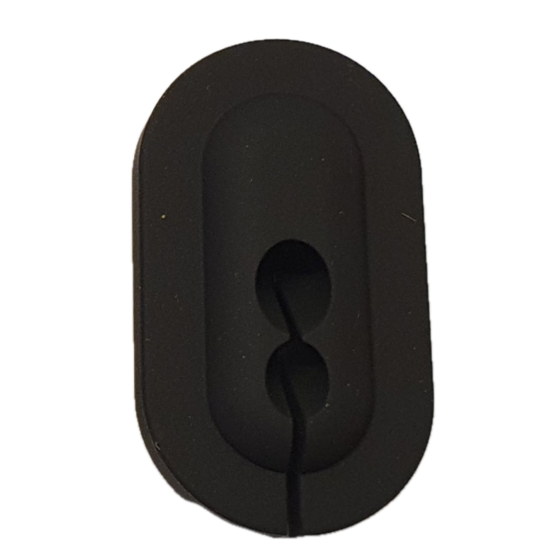 Inclined pipe double plug