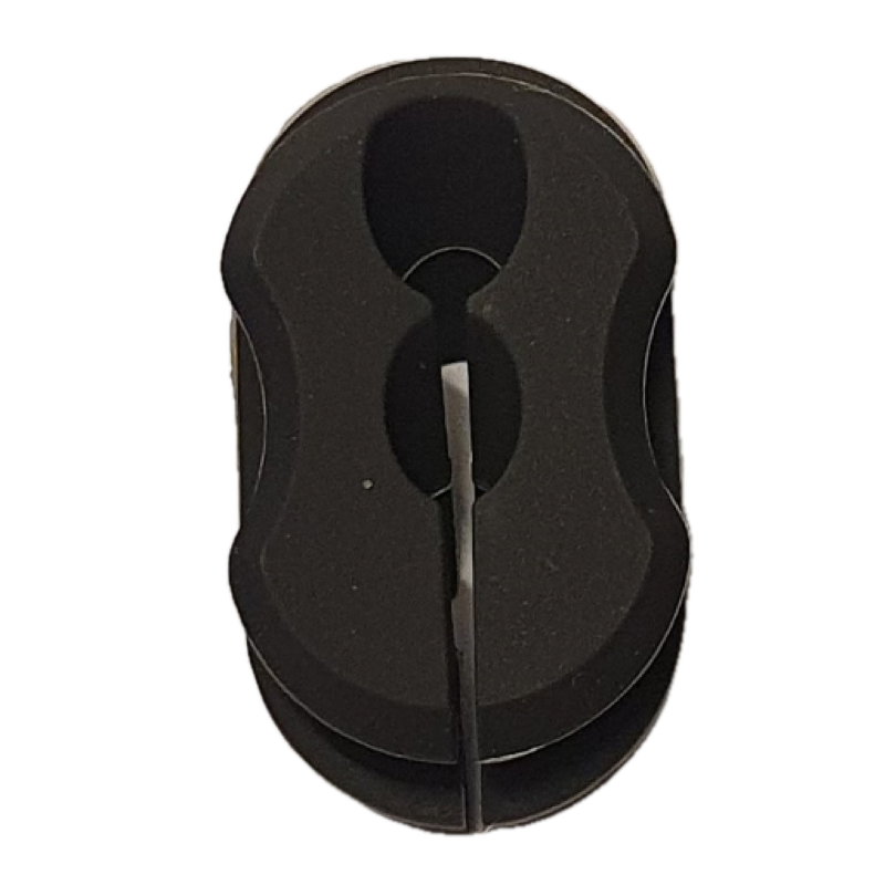 Two-hole plug of stem