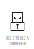 ADAPTATEUR USB-C VERS USB-A Q910 (R24-5)