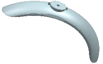 Front fender assembly