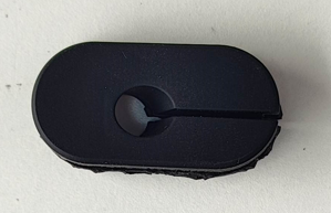 Battery bay instrument wire glue plug assembly