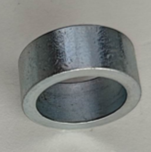 Rear axle sleeve left assembly