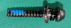 Hexagonal semi-round head carbon steel triple set screws