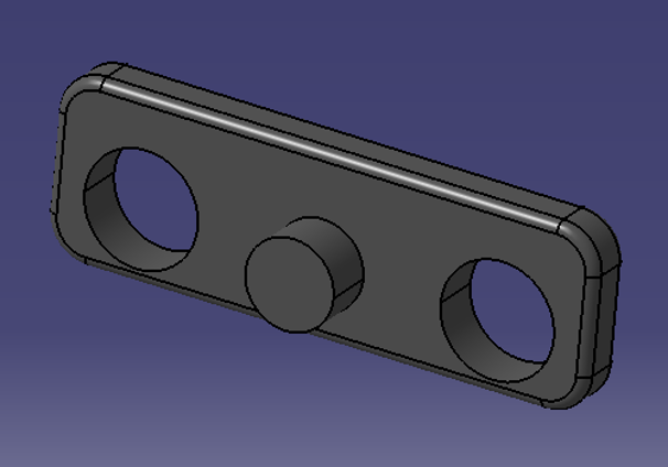 BRACKET HOLDING BLOCK RUBBER