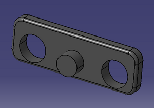 BRACKET HOLDING BLOCK RUBBER