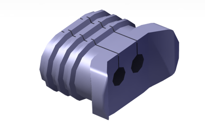 RUBBER PLUG INSIDE BRACKET