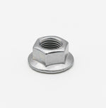 Flange nut M12X1.25 zinc-plated nickel alloy