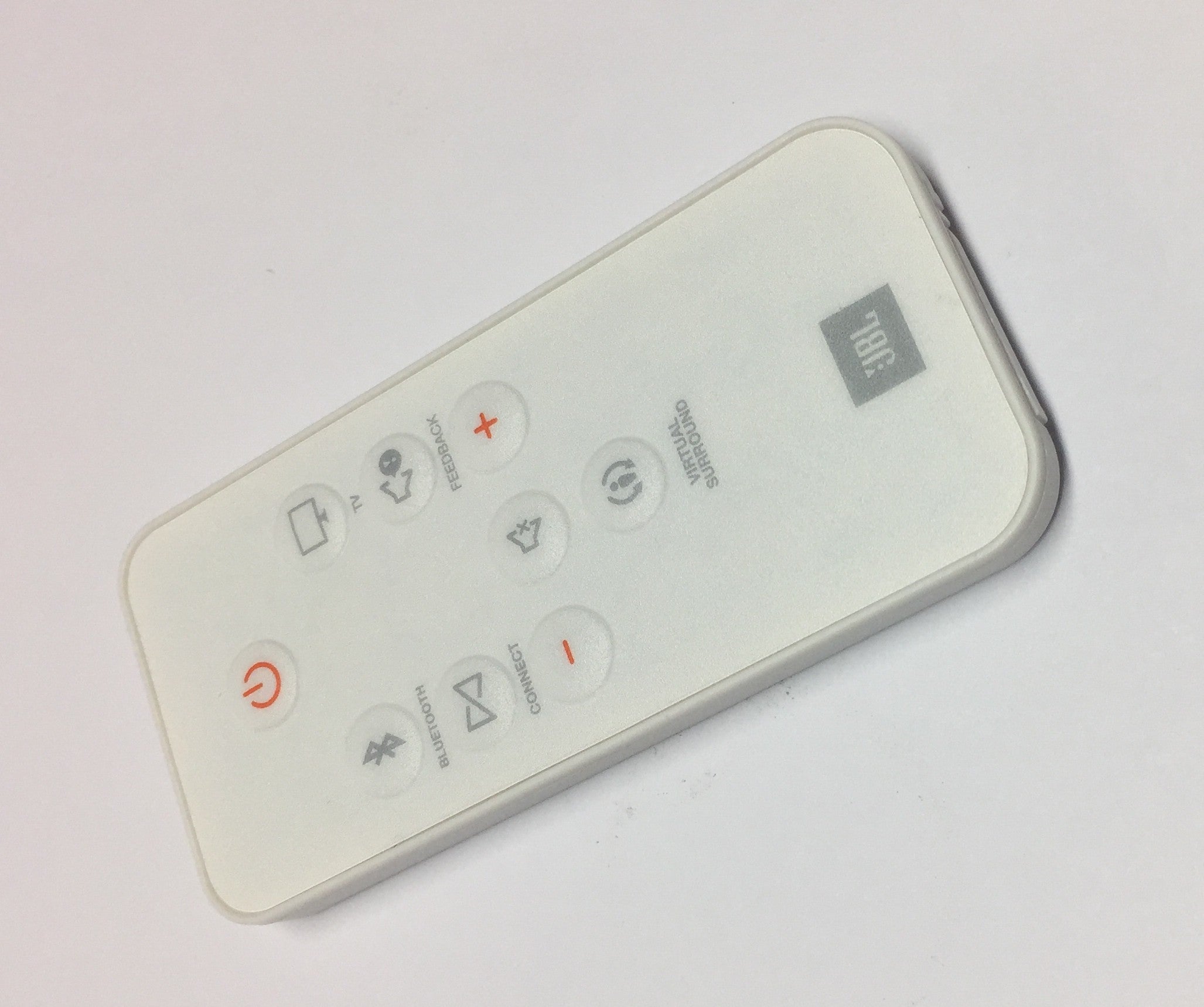 JBL Boost TV remote control, white