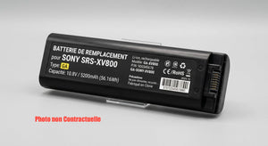 Batterie (GA) de remplacement pour Sony SRS-XV800