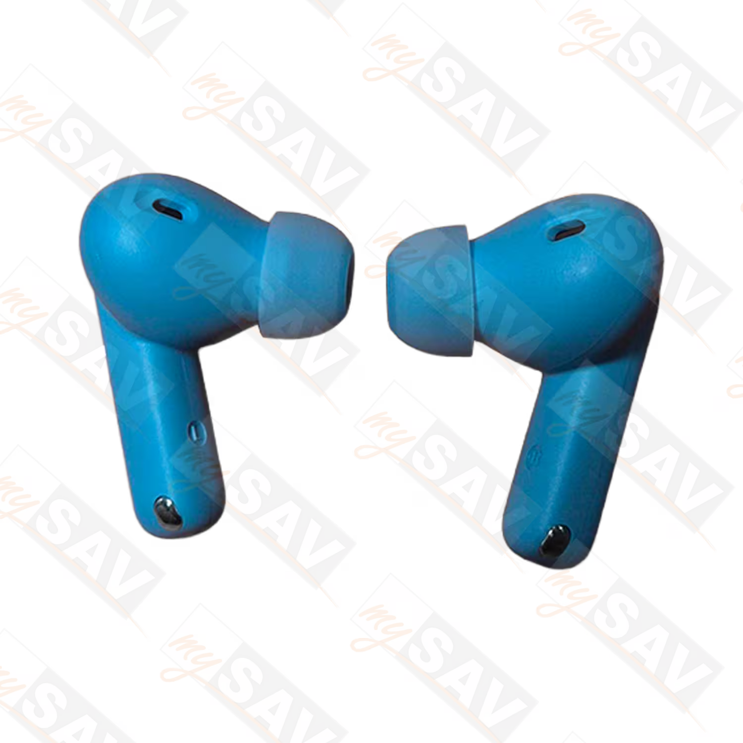 Kit écouteurs bleu pour JBL Wave Beam 2 Devant