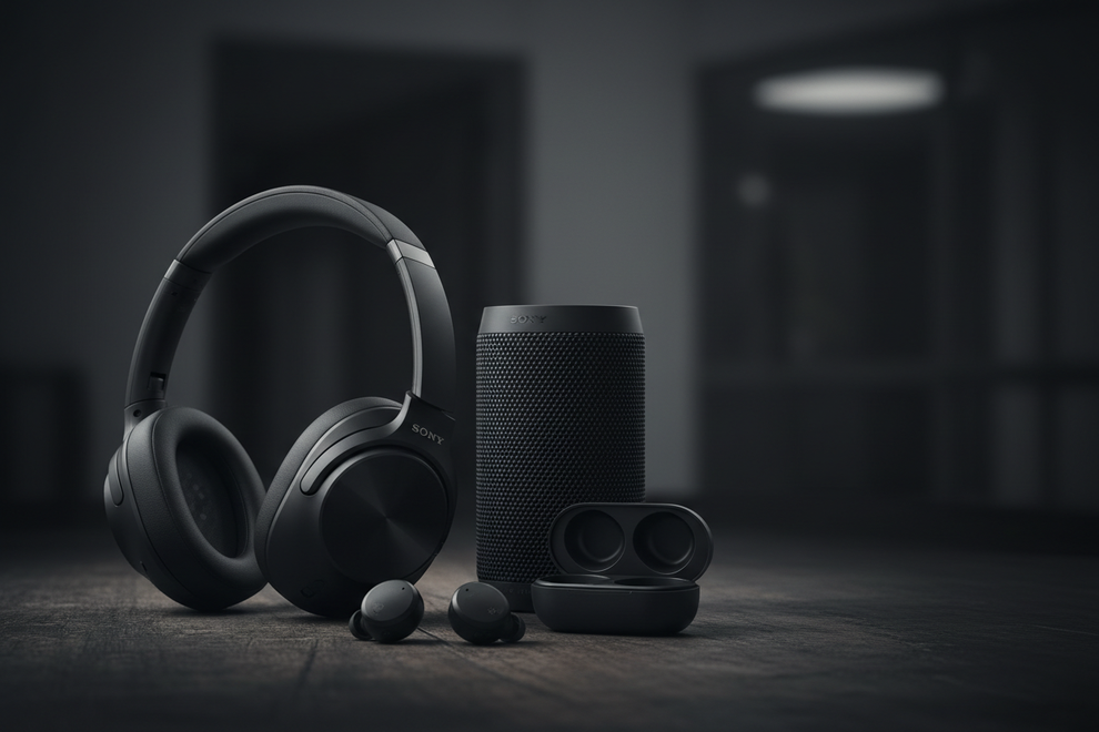 Image catégorie SONY Audio - Ambiance sombre