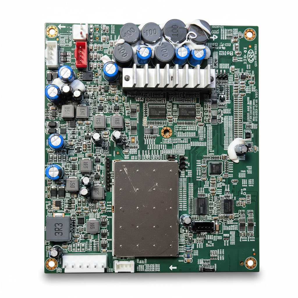 Carte principale JBL PartyBox Encore – Vue verso sur fond blanc