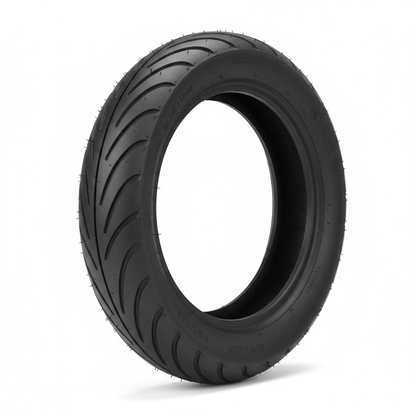Pneu extérieur NAVEE V50 V50i Pro – vue 3/4 détail sculpture et flanc