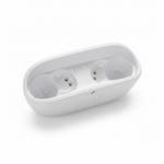 Boîtier de charge JBL Wave Buds 2 ouvert avec écouteurs - vue de face
