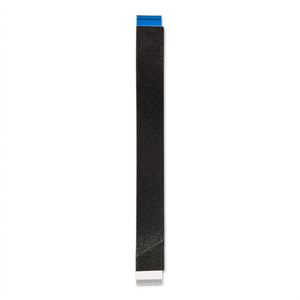 Nappe FFC, face opposée sur fond blanc